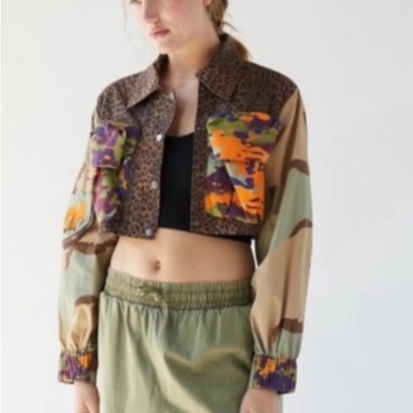 BDG “Jenny” Cropped Jacket - Picture 1 of 8